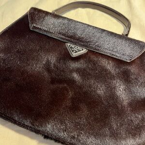 Prada Vintage Pony Hair Handle Bag - RARE!